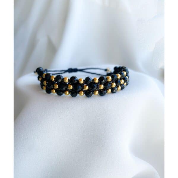 Bransoletka Potrójna Magia Odwagi Turmalin