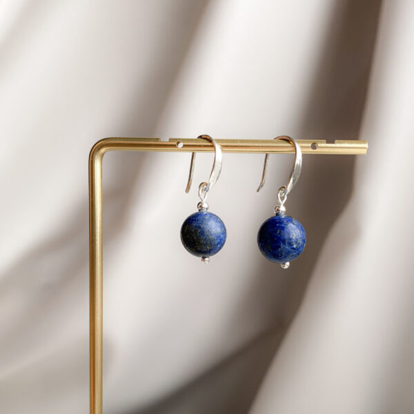 Kolczyki z lapis lazuli