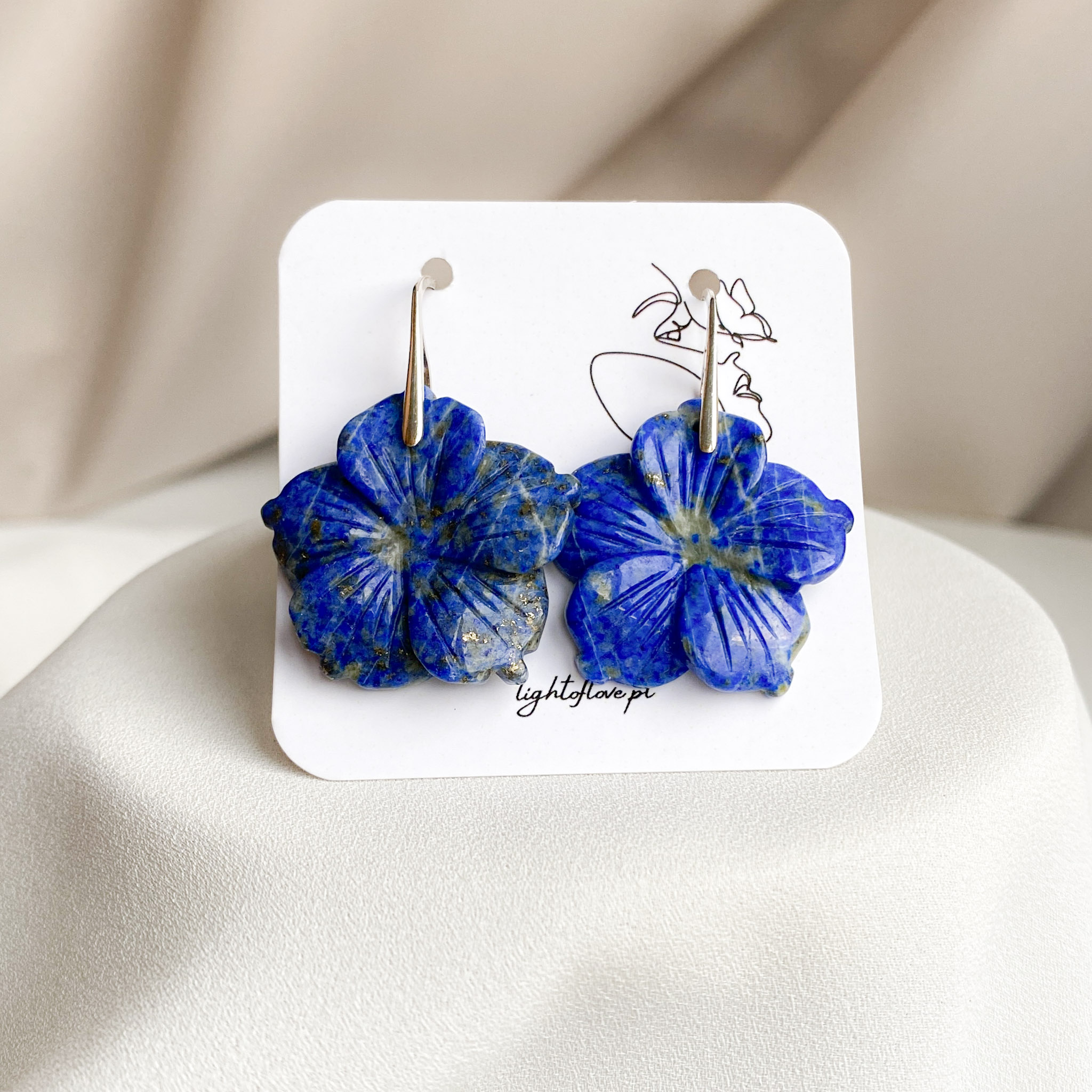 Kolczyki z lapis lazuli - obrazek 7
