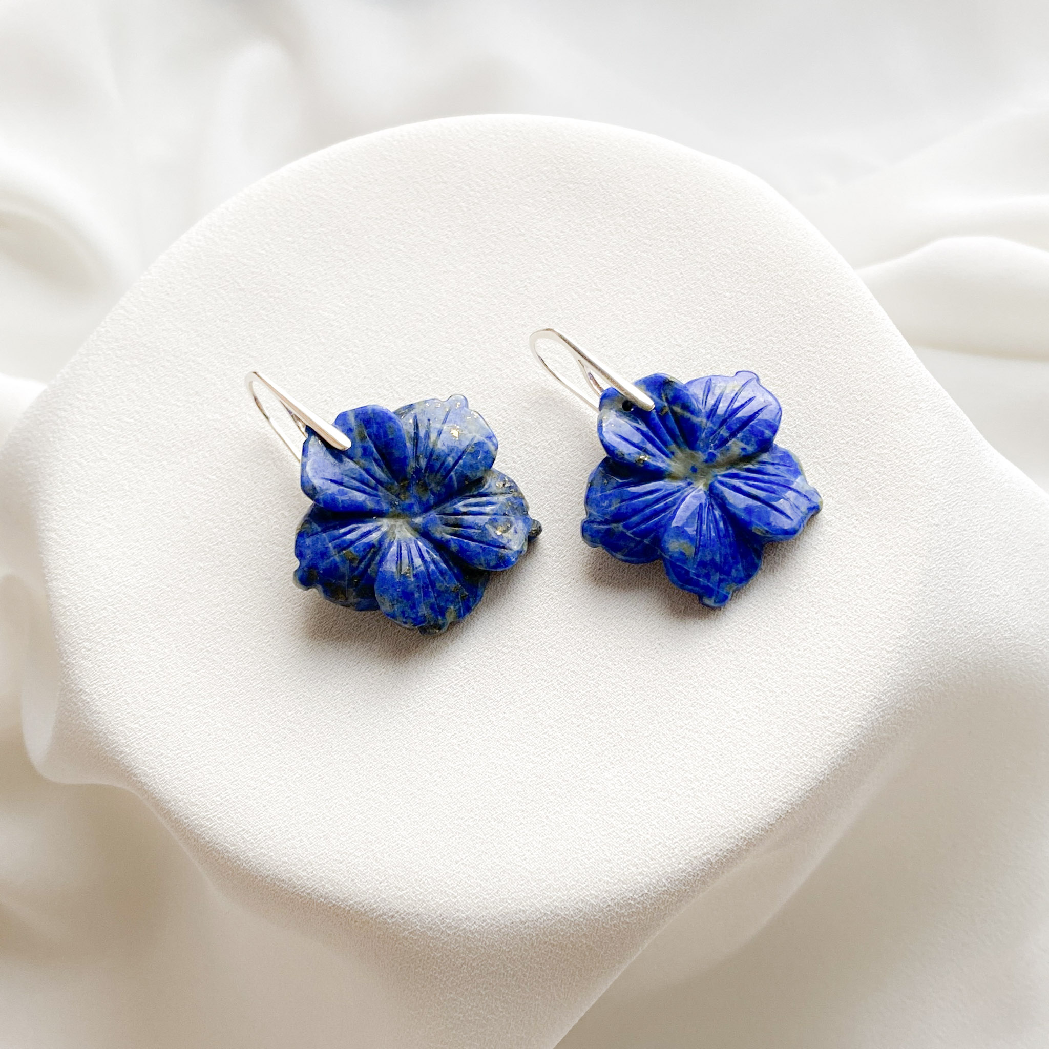 Kolczyki z lapis lazuli - obrazek 5