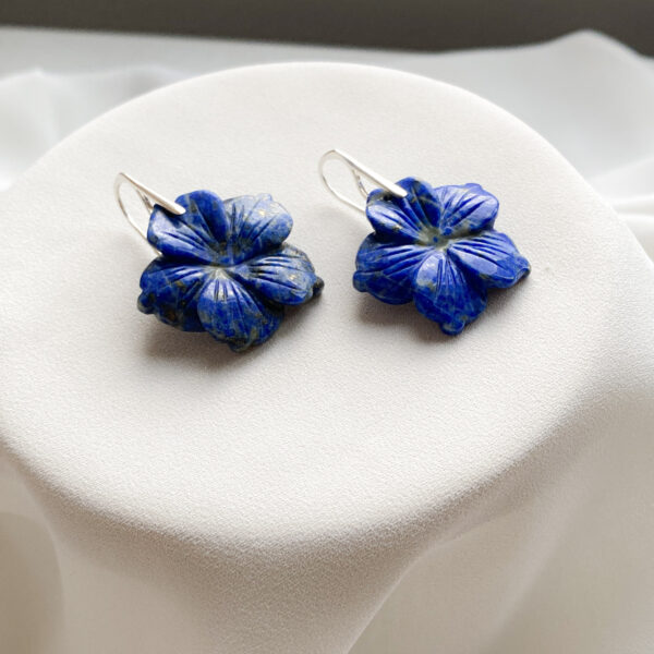 Kolczyki z lapis lazuli