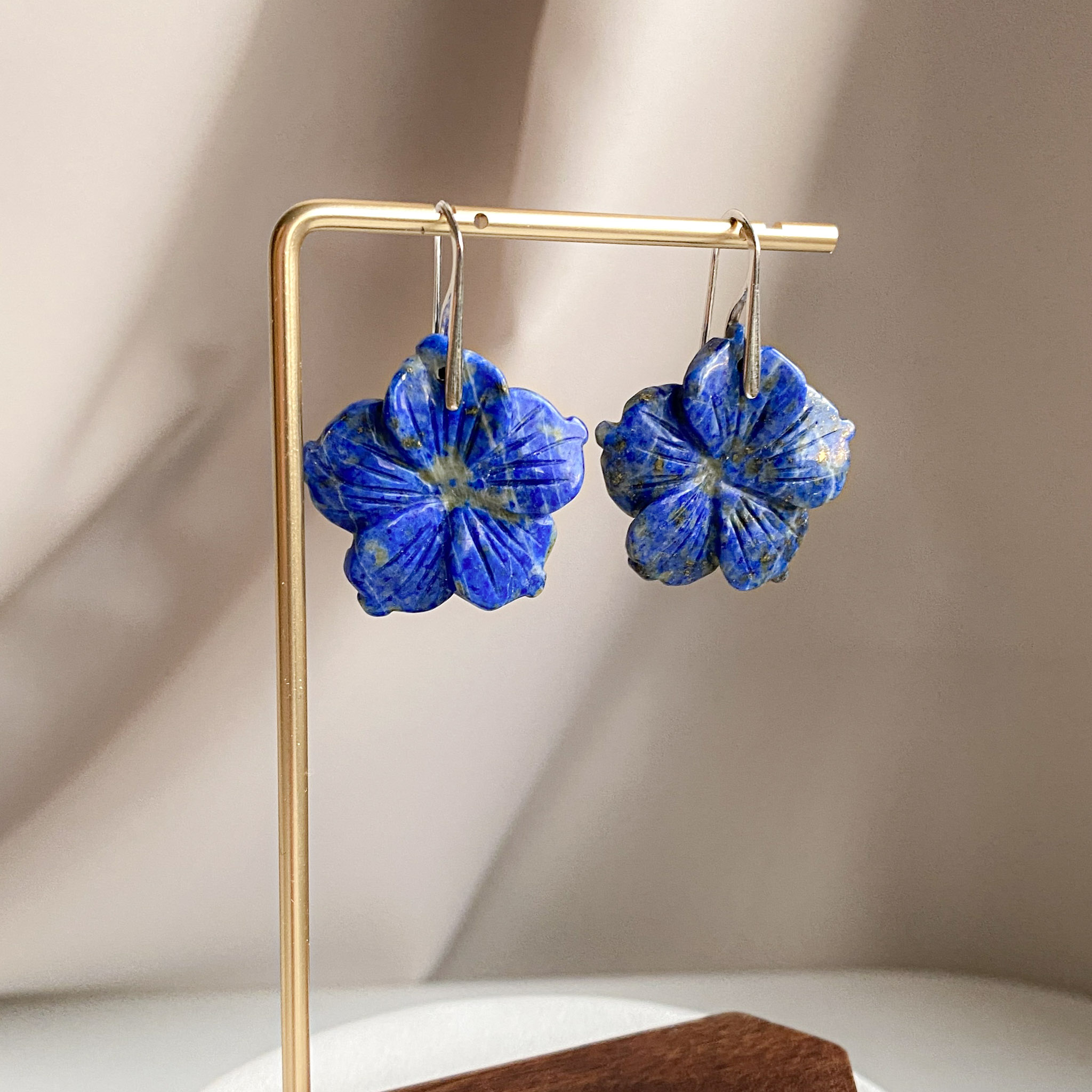 Kolczyki z lapis lazuli - obrazek 4
